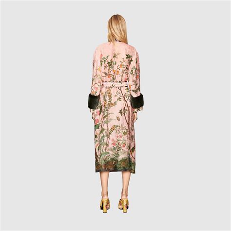 gucci silk deconstructed coat|Gucci coats for women.